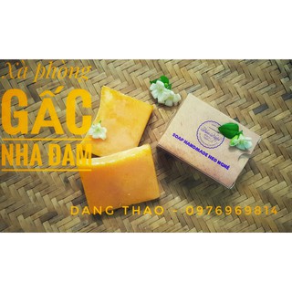 Xà phòng gấc nha đam HEO NGHÉ 100gr