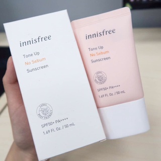 Kem chống nắng innisfree hồng