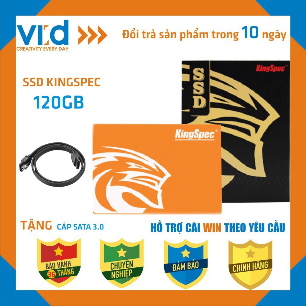BDFD [CHÍNH HÃNG]Ổ cứng SSD 128GB Lexar, SSD 120GB( KingSpec, Kingfast, Klevv Suneast)-Tặng cáp sata 3.0 - Bảo hành 36 t
