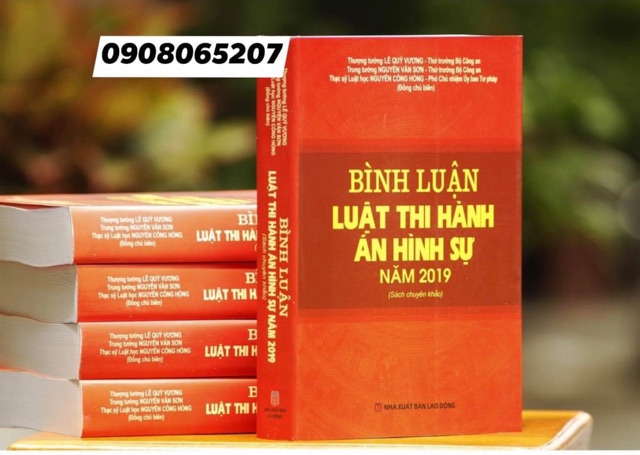 Sách - bình luận luật thi hành án hình sự năm 2019