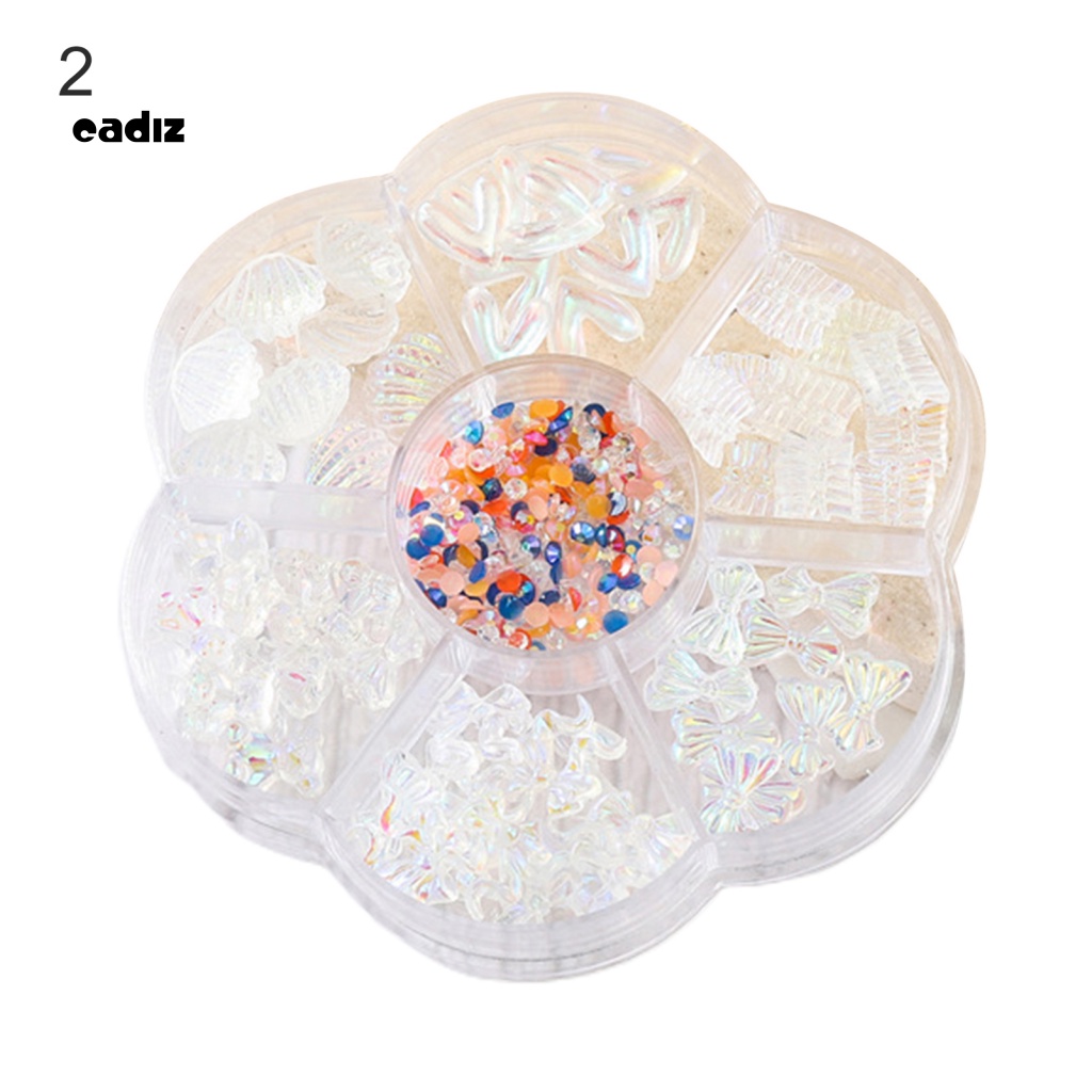 Hạt Charm Tạo Hiệu Ứng 3D Nhiều Kiểu Trang Trí Móng Tay DIY