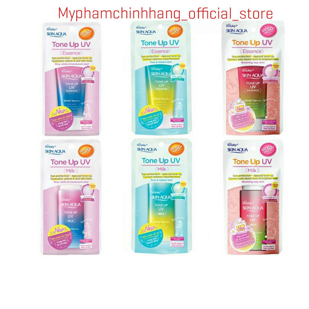 Kem Chống Nắng Skin Aqua Tone Up, Kem Chống Nắng Cho Da Dầu Body Toàn Thân Nâng Tone  SPF 50 Dạng Tinh Chất | BigBuy360 - bigbuy360.vn