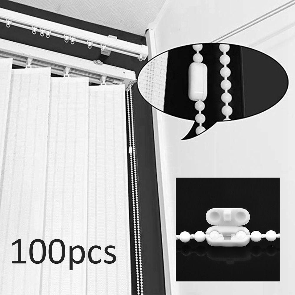 Kẹp Nối Rèm Cửa Màu Trắng 4.5 * 6mm Tiện Dụng