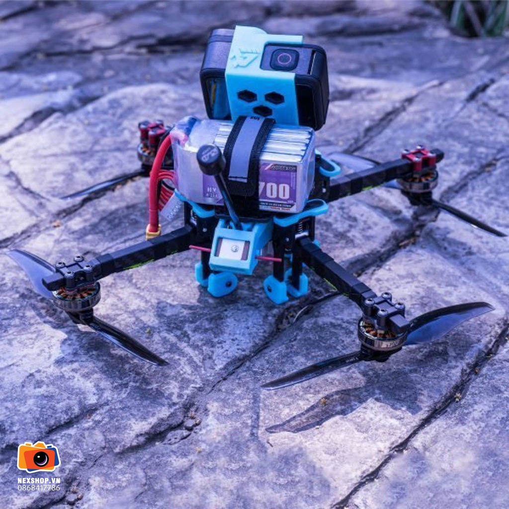 Máy bay điều khiển FPV Gập gọn KOLAS 6inch Long Range folding BNF drone - Tbs Version