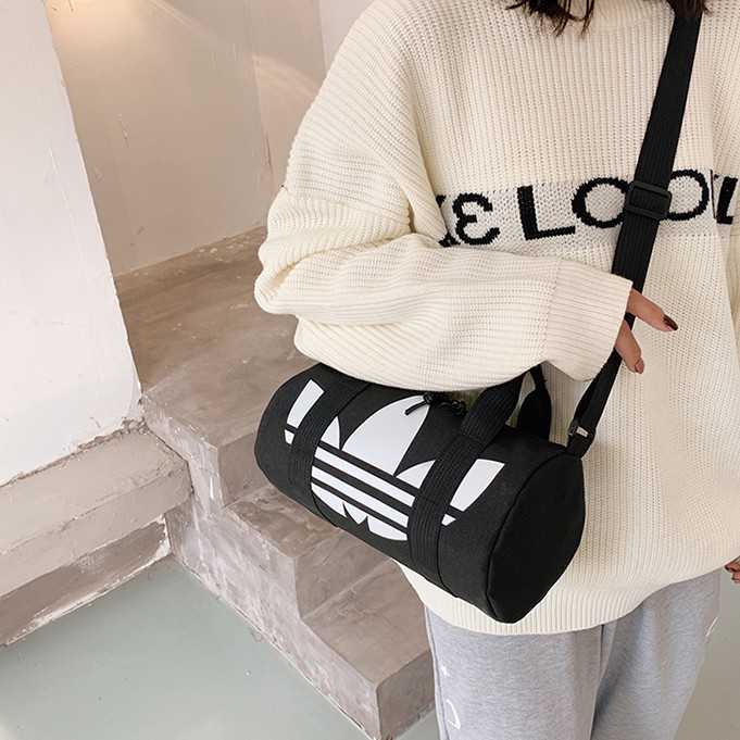 Túi trống đeo chéo ZADA vải canvas phong cách thời trang thể thao trẻ trung