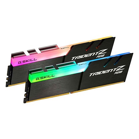 Ram G.skill Trident Z RGB 64GB (2x32GB) DDR4-3200MHz-F4-3200C16D-64GTZR  - Chính hãng, Mai Hoàng phân phối và BH