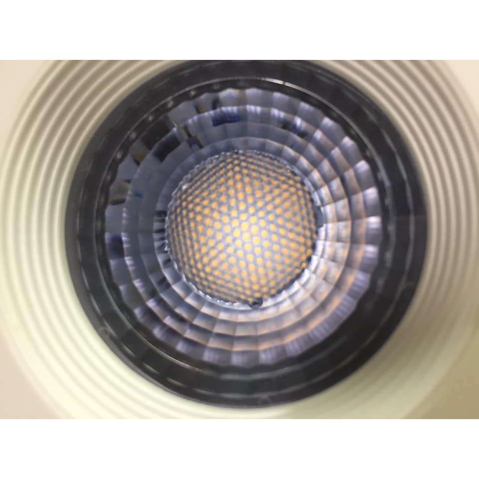 Đèn âm trần 5w lỗ khoét 76mm BH 2 Năm