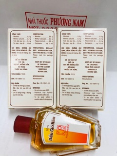 Dầu gió NÂU-chai 10ml