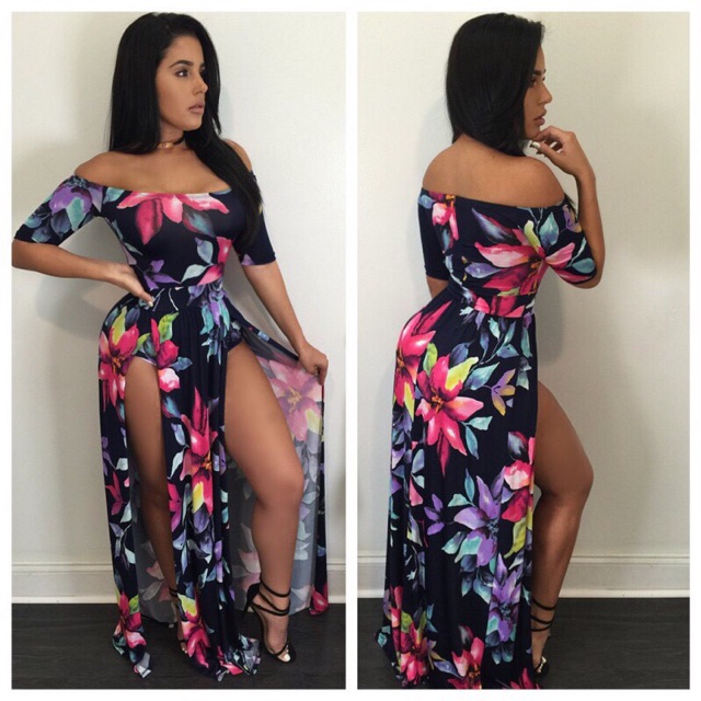 Jumpsuit maxi phong cách sexy