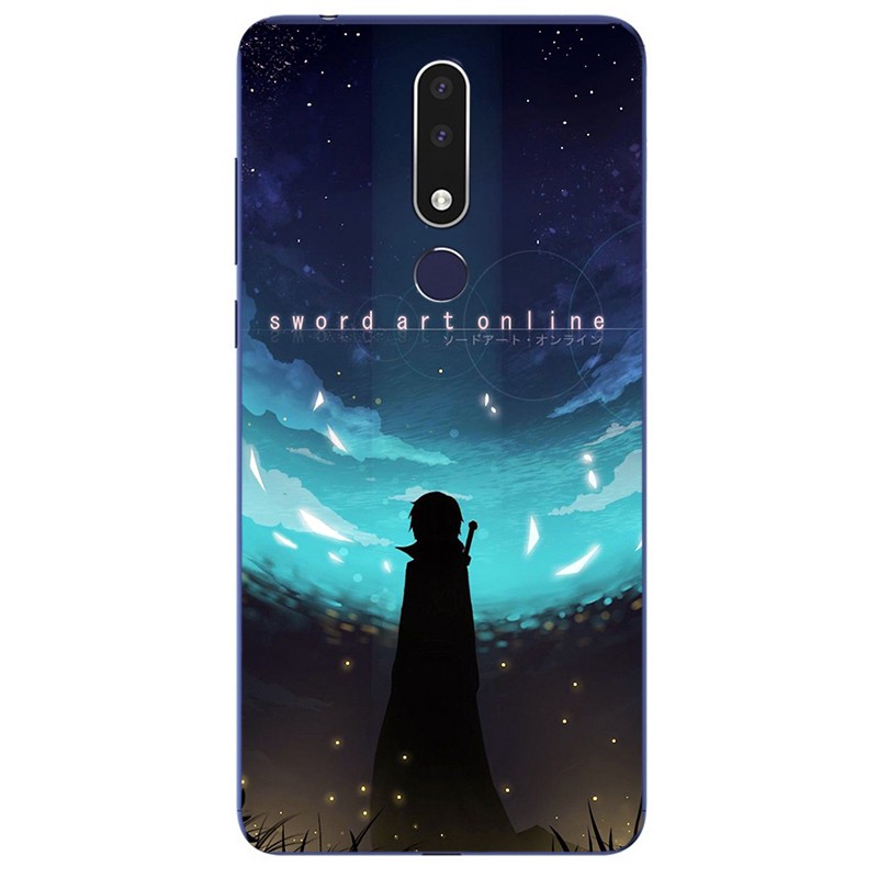 Sword Art Online Cartoon Japanese Anime Phone Case Nokia C1 Plus C2 C3 2.4 3.4 8.3 2.3 5.3 5.4 soft silicone Cover