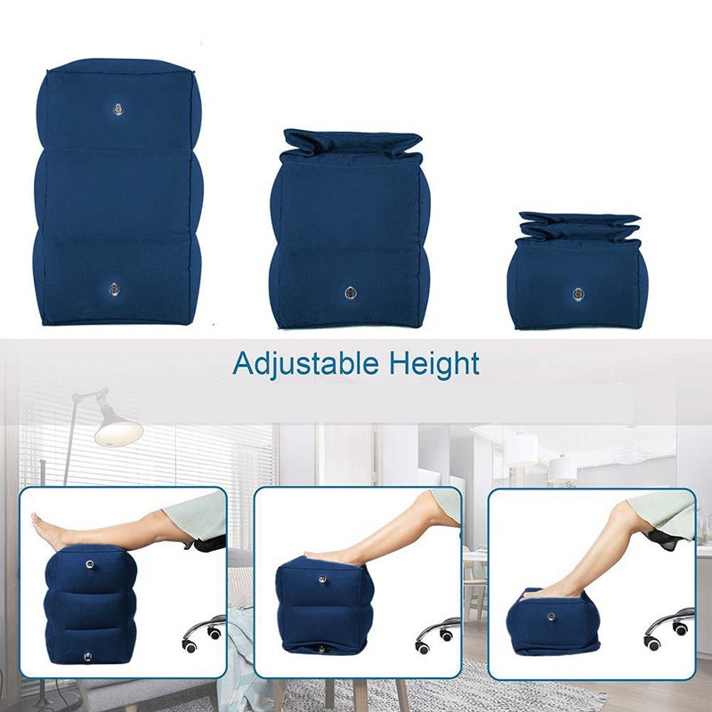Đệm Kê Chân Bơm Hơi Thiết Kế Nhỏ Gọn Tiện Dụng Cho Bé
