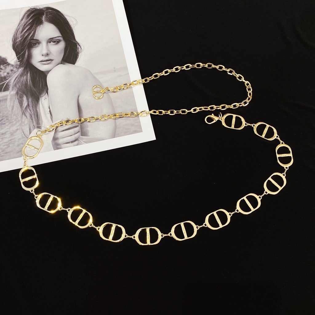 Đai váy nữ xích vàng Ròm House cực sang chảnh mang phong cách Hàn Quốc