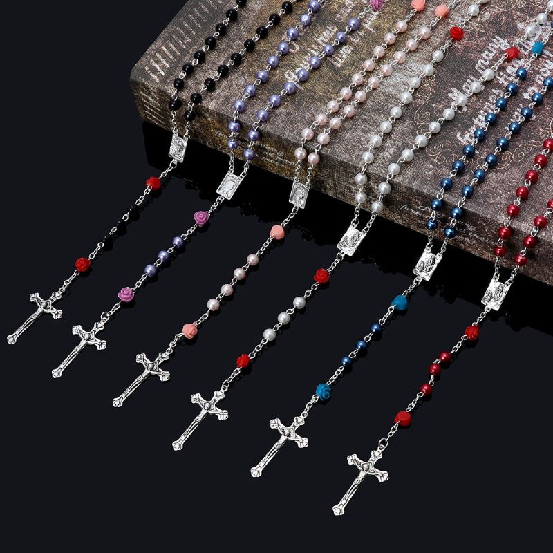 Dây chuyền đính ngọc trai giả sang trọng dành cho phái đẹp