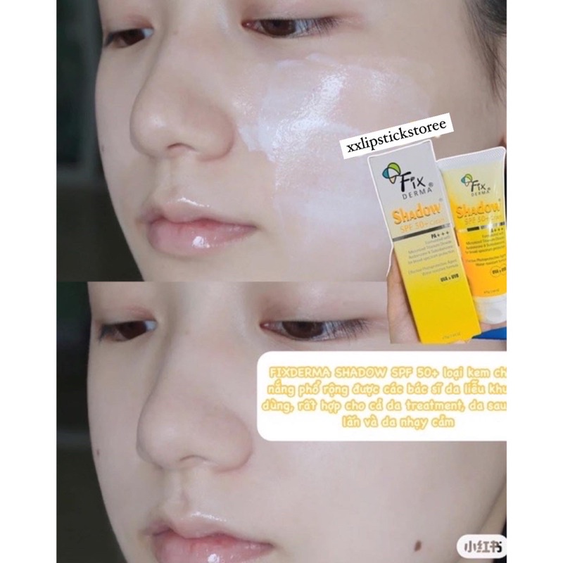 Kem chống nắng Fixderma Shadow Cream/Gel 75G