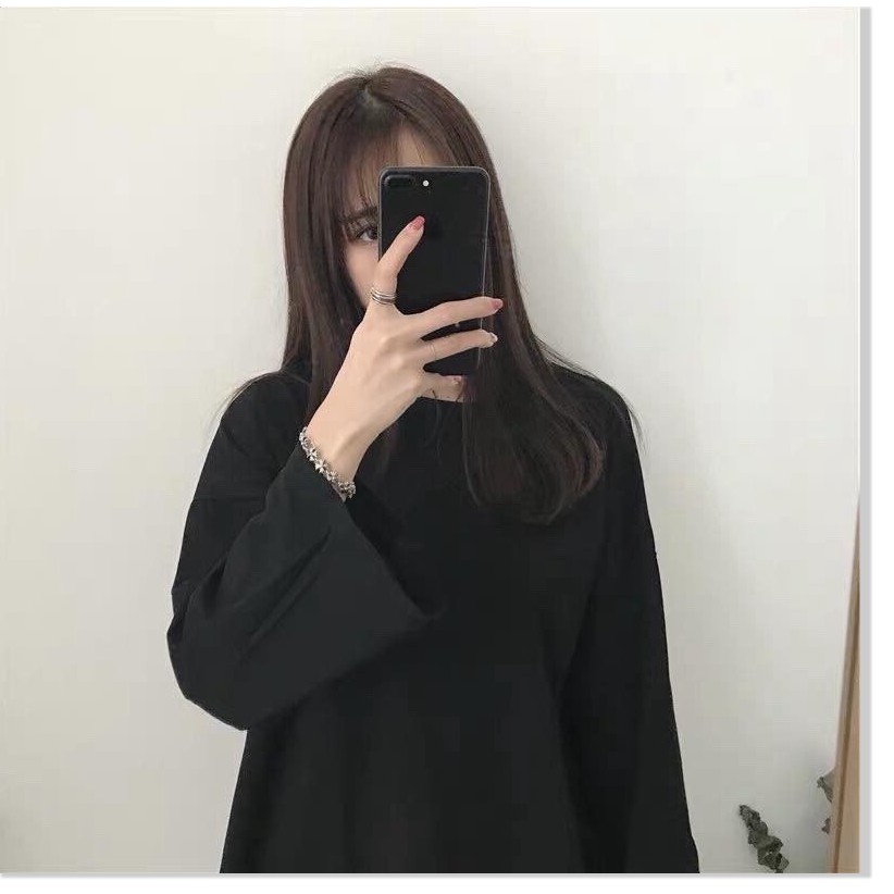 [Freeship] Áo thun nam nữ form rộng tay dài giả sweter form rộng giá rẻ thời trang nữ 4young | BigBuy360 - bigbuy360.vn