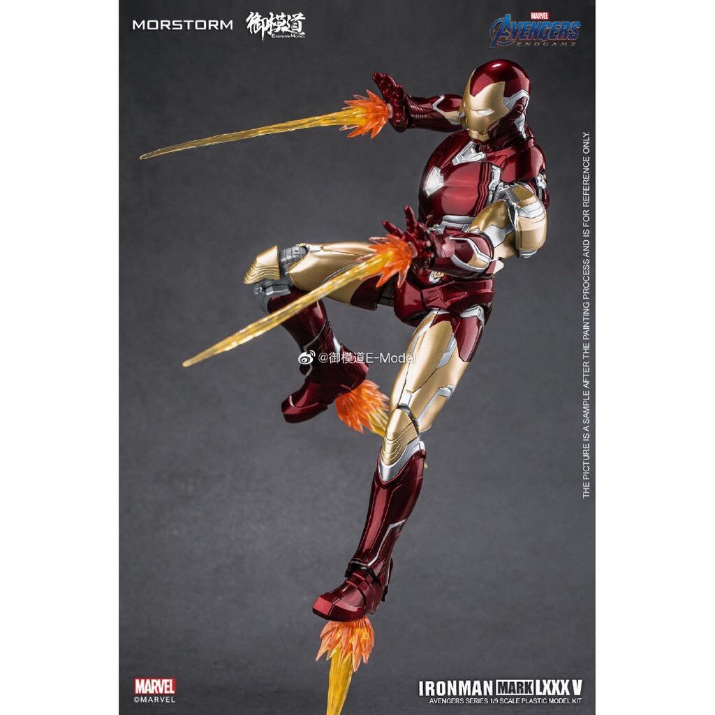 [Freeship - Hàng có sẵn] Mô hình lắp ráp sơn sẵn 1/9 Iron Man MK85, Full Recoated, mô hình lắp ráp Avengers, Mark85