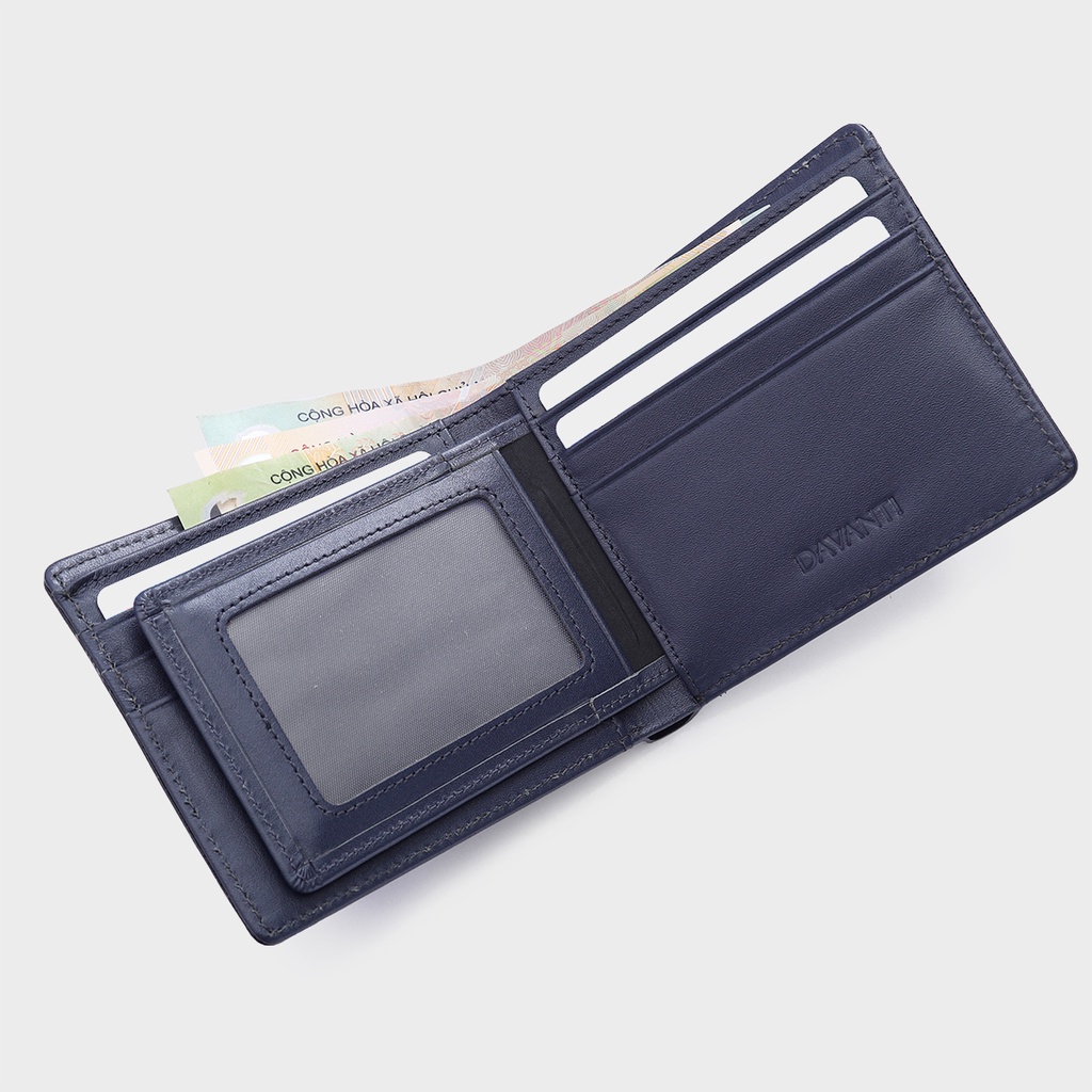 Bóp Ví Nam Da Bò Cao Cấp Thời Trang DAVANTI DFA251