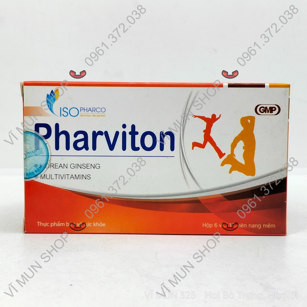 PHARVITON bổ sung vitamin khoáng chất hộp 60 viên