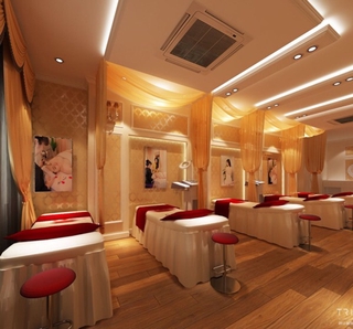 Ga giường spa nối mi phun xăm