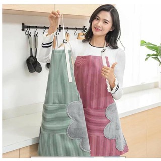 Tạp dề vải kẻ