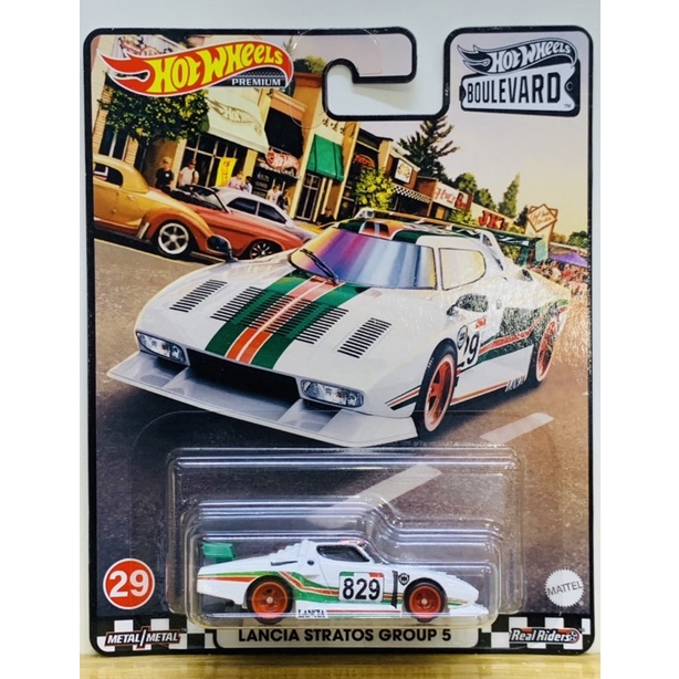 Hobby Store xe mô hình Hot Wheels Premium Boulevard Lancia Stratos Group 5