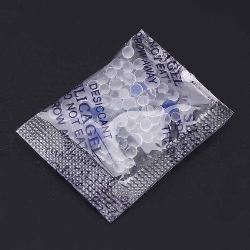 (Hàng Mới Về) Set 100 Túi Bột Hút Ẩm 1g Bằng Silicon Cao Cấp