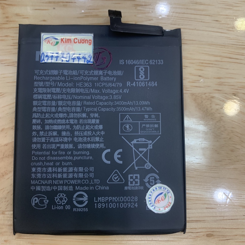 pin HE 363 / NOKIA 8.1 PLUS/ 3.1 PLUS/ NOKIA 7.1 PLUS