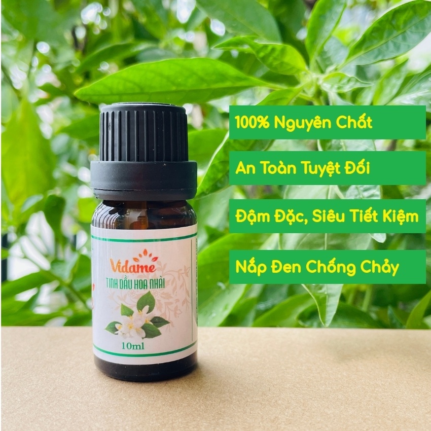 Tinh dầu hoa nhài CANIFO 10ml , Xông thơm phòng, Giúp thư giãn, Thăng hoa cảm xúc, hàng thương hiệu chính hãng
