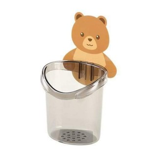 Cốc gấu đựng bàn chải đa năng