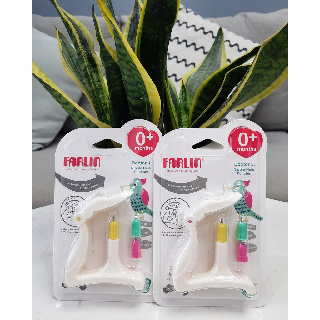 DỤNG CỤ ĐỤC LỖ NÚM TY FARLIN - DẬP LỖ NÚM TI BÌNH SỮA - BẤM NÚM TY