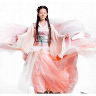 Cosplay cổ trang vai Vương Ngữ Yên trong game "Thiên long bát bộ "của Lưu Thi Thi