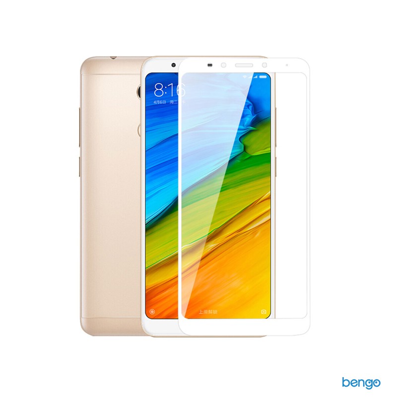 Dán cường lực Xiaomi Redmi 5 Plus 4D full keo và từ tính