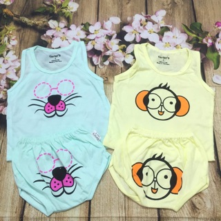 Bộ đồ sát nách cho bé - combo 5 bộ