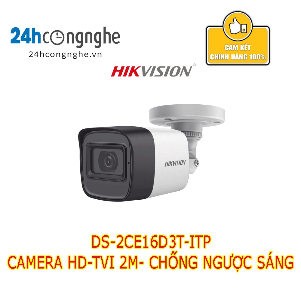 Camera HD- TVI DS-2CE16D3T-ITP( Vỏ Nhựa) Chống Ngược Sáng Thực