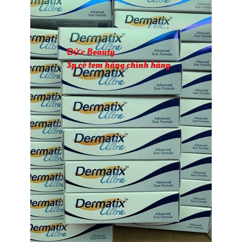 Kem Bôi dạng Gel mờ sẹo Dematix ultra Cải Thiện sẹo - và giảm ngứa 7g &amp; 15g