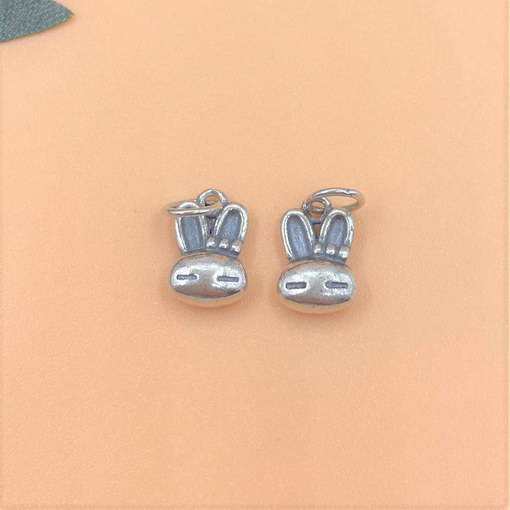 Charm bạc thái móc treo hình thỏ - Charm Bạc 925 - Mã CA830