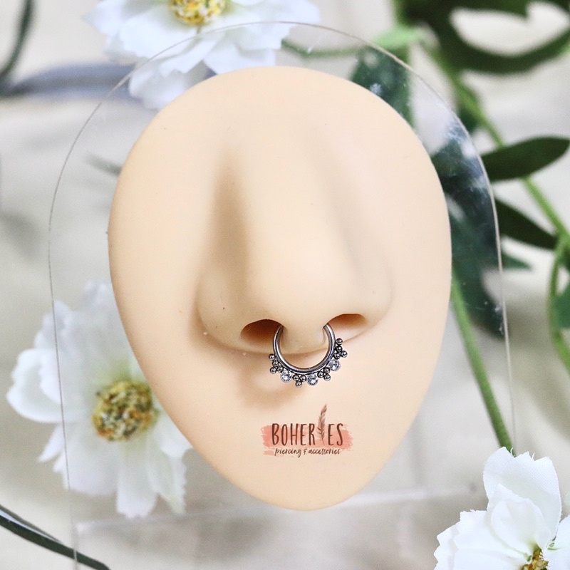 Boheries/Khuyên tai cho Daith, khuyên Septum vách ngăn mũi thép y tế không gỉ