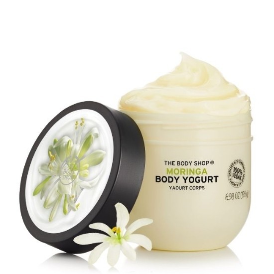 Thạch sữa chua dưỡng thể The Body Shop Yogurt mùi Moringa các size