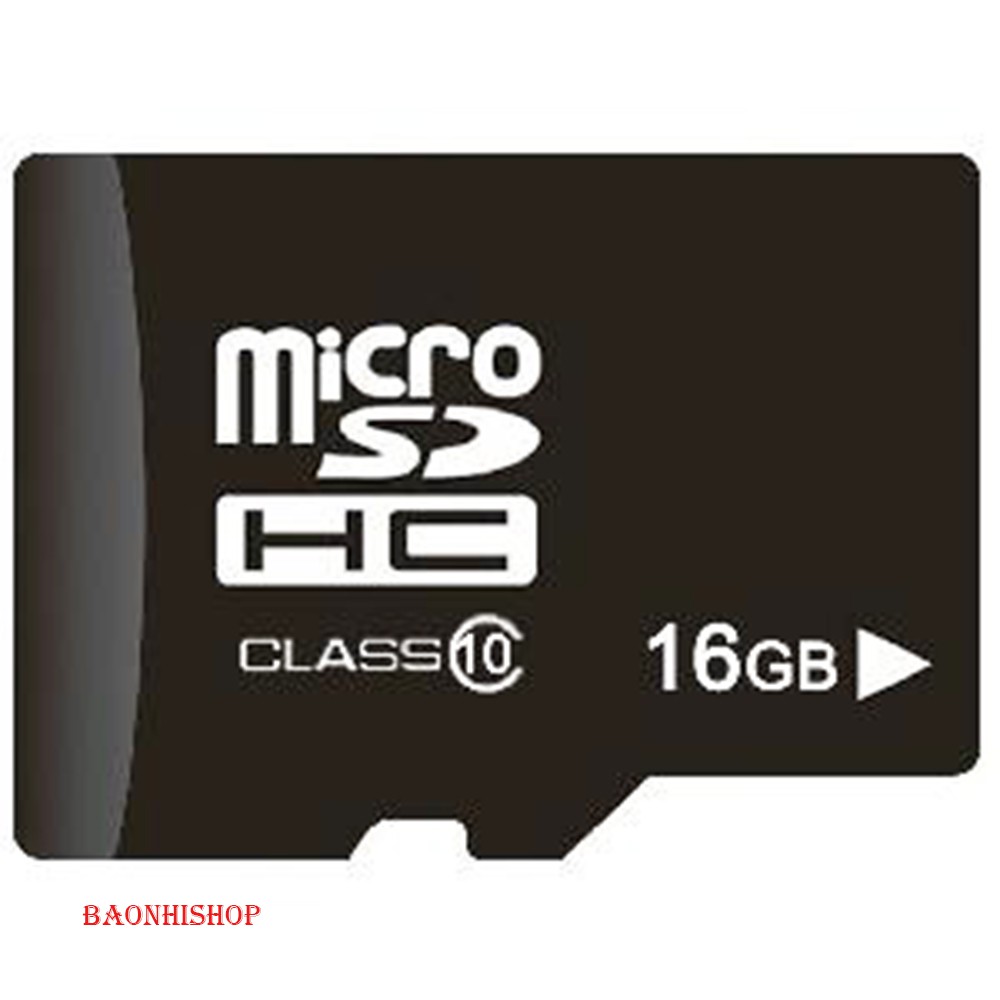 Thẻ nhớ MicroSD 16G CLASS10 _ bảo hành 1 năm