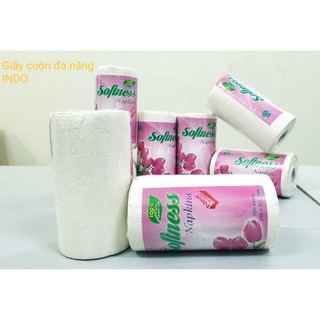 Cuộn khăn lau nhà bếp siêu thấm nước 22x11cm (1 cuộn khoảng 220 tờ)