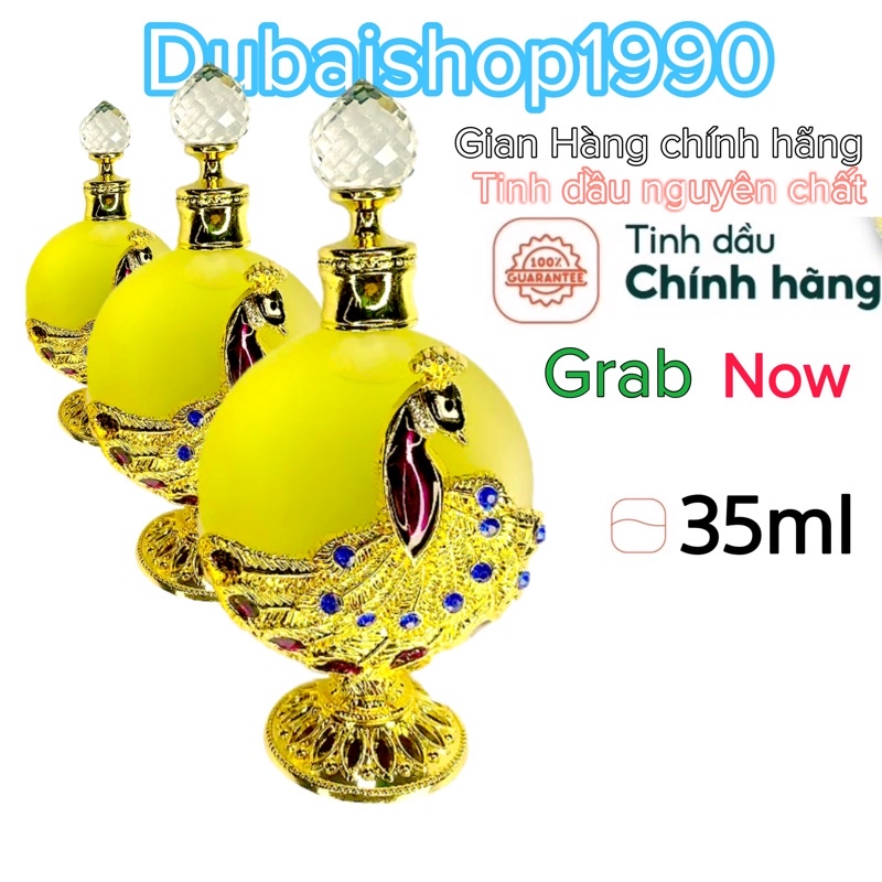 Dubai Tinh dầu nước hoa dubai mẫu Công To 35ml hàng chuẩn 100%