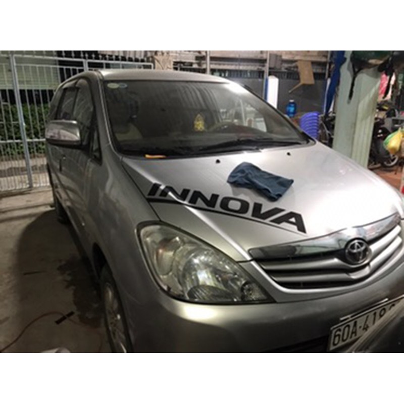 Tem Dán chữ Innova - Decal Innova Dán capo, sườn xe