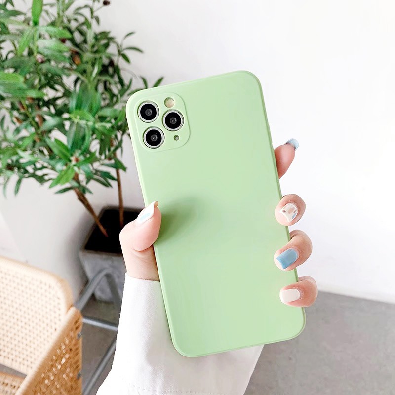 Ốp lưng Oppo A15/A54/Reno 5/ A7/A5s/A12/A5 2020/A9 2020/A3s/A5/A92/A52/A31 2020 mẫu dẻo cạnh vuông nhiều màu