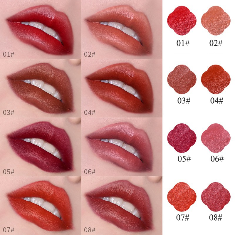 [Hàng mới về] Son môi chống thấm nước không dính cốc dễ lên màu lâu trôi phong cách Trung Quốc cổ điển