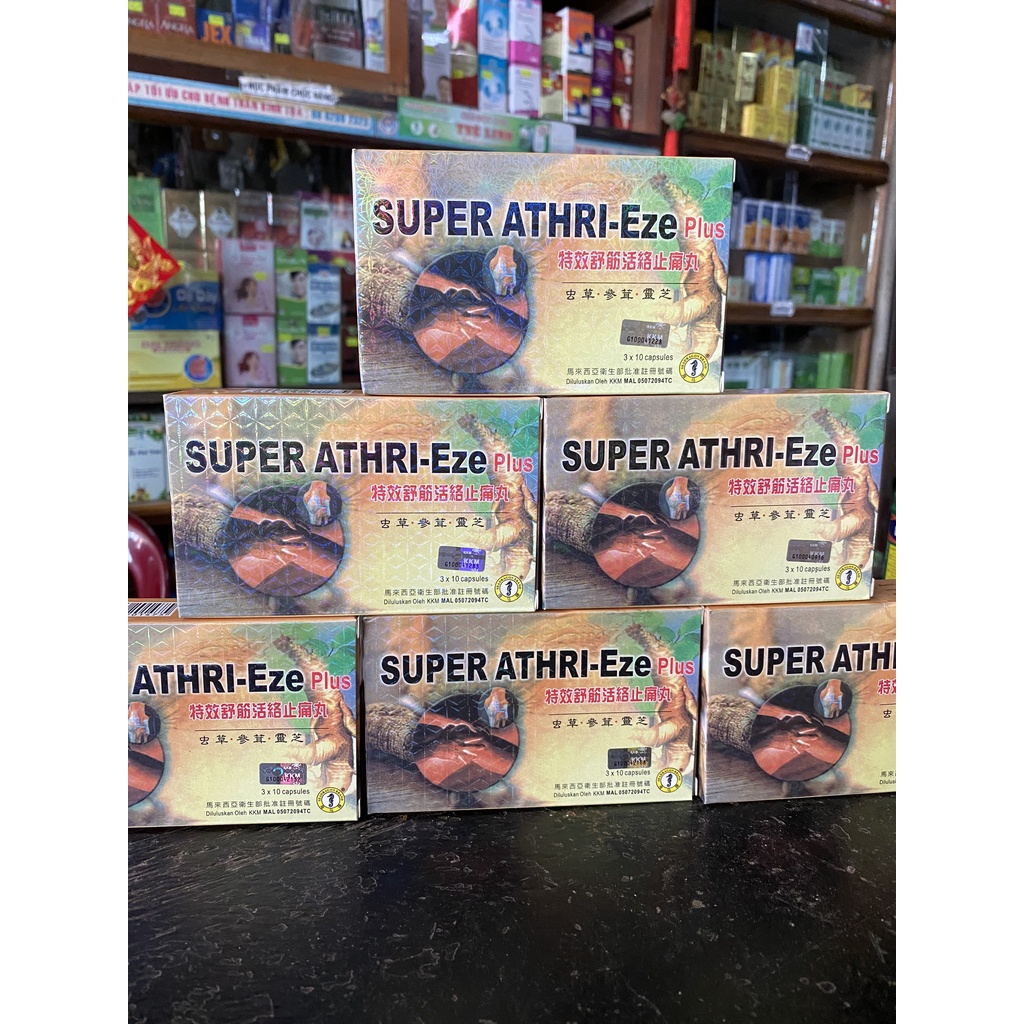 Thư Gân Hoạt Lạc Phong Thấp Hoàn - Super Athri-Eze Plus Hỗ Trợ Đau Lưng, Nhức Mỏi, Đau Thần Kinh Tọa, Thoái Hóa Cột Sống