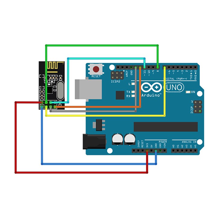 Module NRF24L01 2.4GHz - Thu phát sóng vô tuyến dùng với Arduino | BigBuy360 - bigbuy360.vn