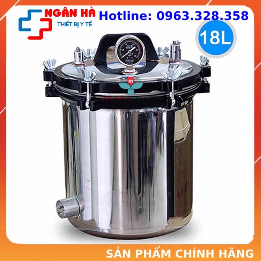 Nồi Hấp Tiệt Trùng Dụng Cụ Y Tế 18 Lít Akiko - Bảo Hành 12 Tháng [Hàng Chính Hãng]