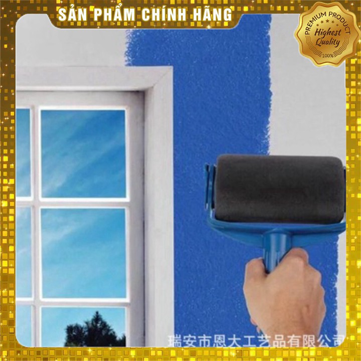 Chổi lăn sơn thông minh hợp kim nhôm không gỉ - Bàn chải Tự sơn nhà cửa cực nhanh HOT