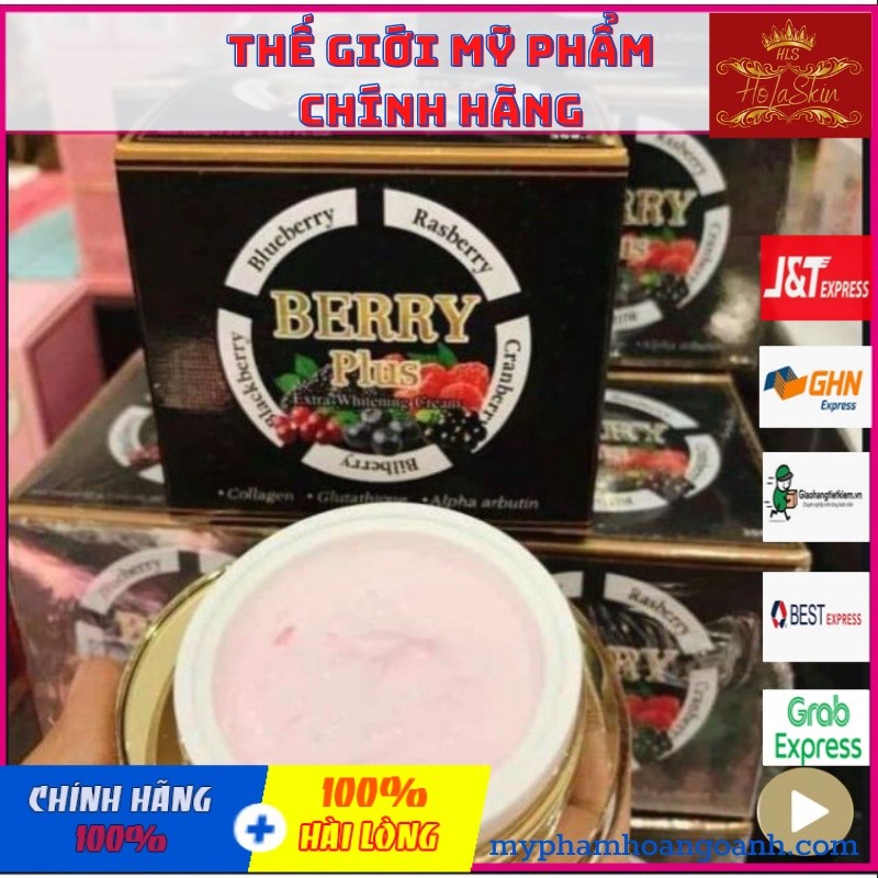 Kem 4K BERRY PLUS MẪU MỚI NHẤT CHÍNH HÃNG THÁI LAN