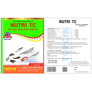 Siêu tăng trọng Nutri TC